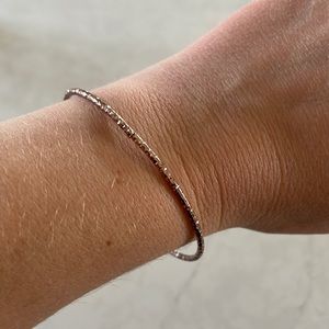 Rose gold bracelet